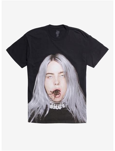 Billie Eilish Tarantula Mouth T-Shirt | Hot Topic