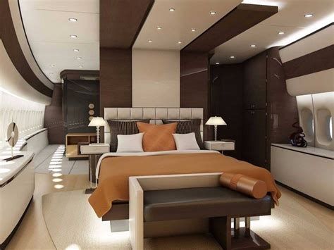 Inside of Boeing 747-8 Private Jet | Private jet interior, Private jet