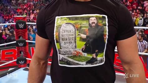 Drew McIntyre's CM Punk Meme Now A T-Shirt, On Sale At WWE Shop ...