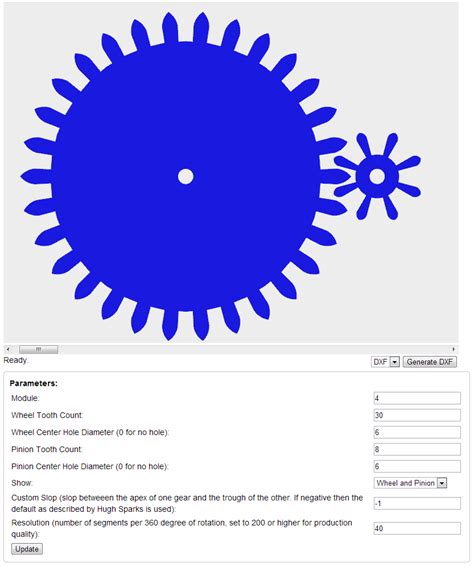 Online Cycloidal Gear Builder – Dr Rainer Hessmer