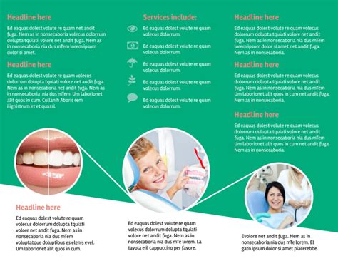 Premier Dental Clinic Brochure Template | MyCreativeShop