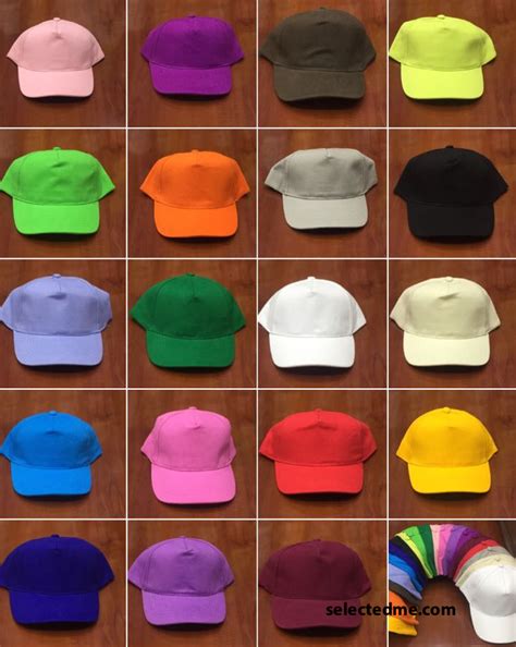 Baseball Cap Colours