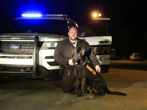 Get to know your hometown heroes: Sgt. Zack Vogler and K9 Rhino