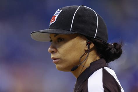 NFL news: Maia Chaka becomes first Black female referee - Yahoo Sport