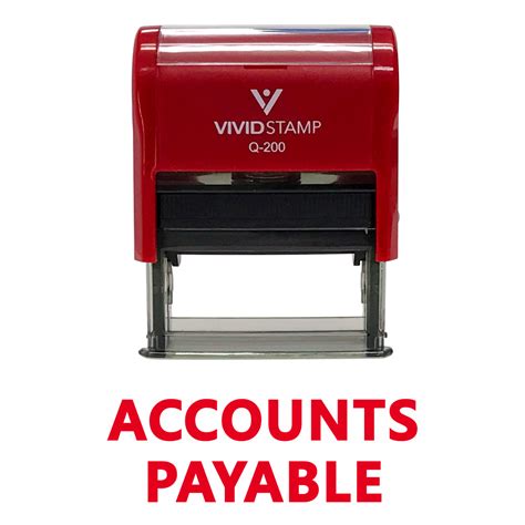 Accounts Payable Self Inking Rubber Stamp – Pacific Sign and Stamp