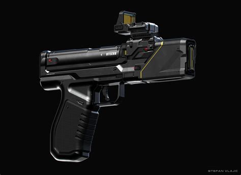 ArtStation - RBW - Futuristic Pistol Design