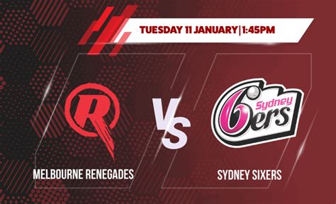 BEST Sydney Sixers vs Melbourne Renegades Betting Tips | BBL 2021