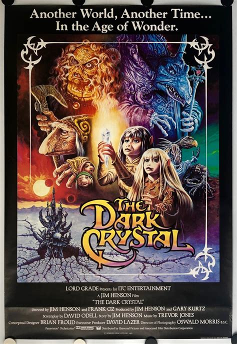 Sold Price: THE DARK CRYSTAL (1982) - UK / BRITISH ONE SHEET MOVIE POSTER - B. NAPOLI ARTWORK ...