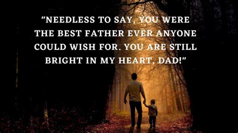 Honoring Father's Memory: 80+ Touching Quotes on His Death Anniversary!