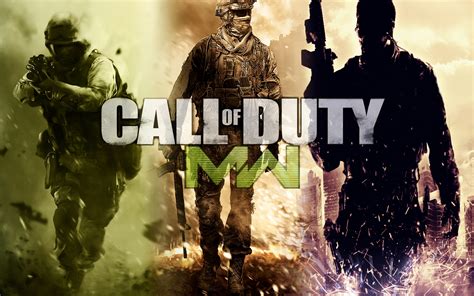 Call of Duty Modern Warfare Poster 1920 x 1200 widescreen Wallpaper