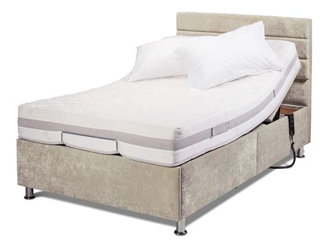 Sherborne Hampton Small Double (120cm) Adjustable Bed & Deluxe Mattress - Adjustable Beds - Meubles