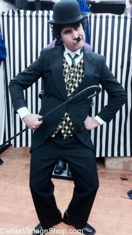 Charlie Chaplin Costume, Hollywood Icon Charlie Chaplin 'Tramp' Costume