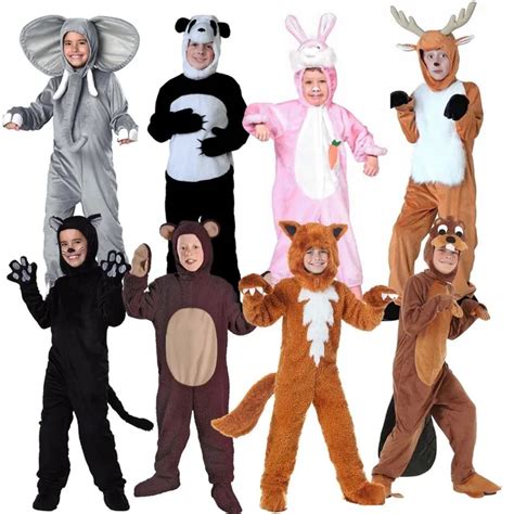 Kids Animal Costume Halloween Fancy Dress Cute Puppy Onesies Cartoon ...