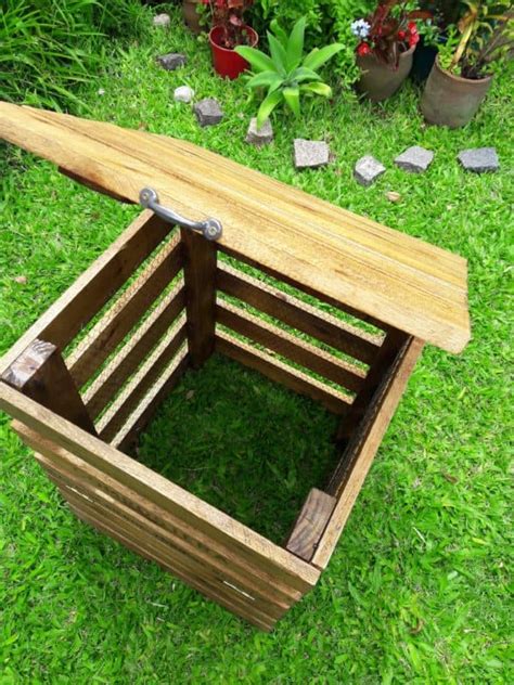 Compost Bin Made from Recycled Pallet Wood • 1001 Pallets