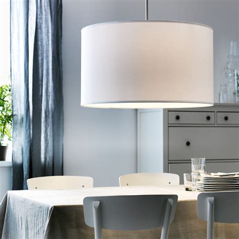 NYMÖ Pendant lamp shade, white, 28" - IKEA