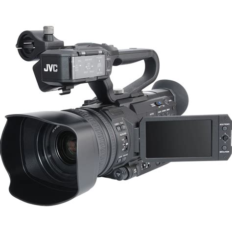 JVC GY-HM180U Ultra 4K HD 4KCAM Professional Camcorder + Top Handle Audio Unit - Walmart.com ...