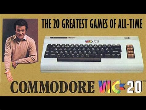 The 20 Greatest Commodore VIC-20 Games of All-Time - YouTube