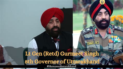 Gurmeet Singh 8th Governor Uttarakhand - Humans Of Uttarakhand