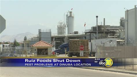 Ruiz Foods temporarily stops manufacturing at Dinuba facility - ABC30 Fresno