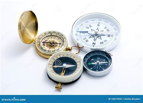 Four compass stock photo. Image of rose, direction, orientation - 16815934