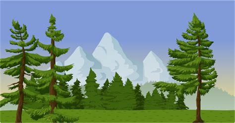 Mountain Scenery Clip Art Image - ClipSafari