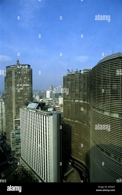 Brazil Sao Paulo skyline Stock Photo - Alamy