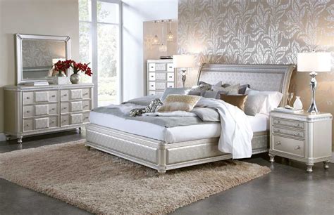 Silver Glam Bedroom Set Bad Home Furniture More