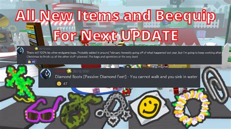 When Will The *New* Items & Beequip Are Actually Coming? | Bee Swarm Simulator - YouTube