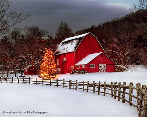 Christmas in Connecticut | Christmas lights adorn a tree in … | Flickr