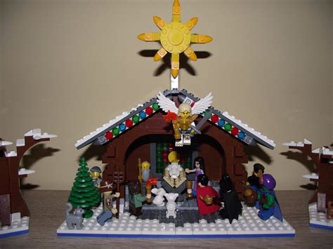 Lego nativity scene from eurobricks.com | Lego christmas, Lego projects ...