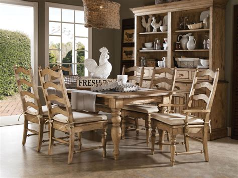 Kincaid Homecoming Solid Wood Farmhouse Leg Table in Vintage Pine 33-056 by Dining Rooms Outlet