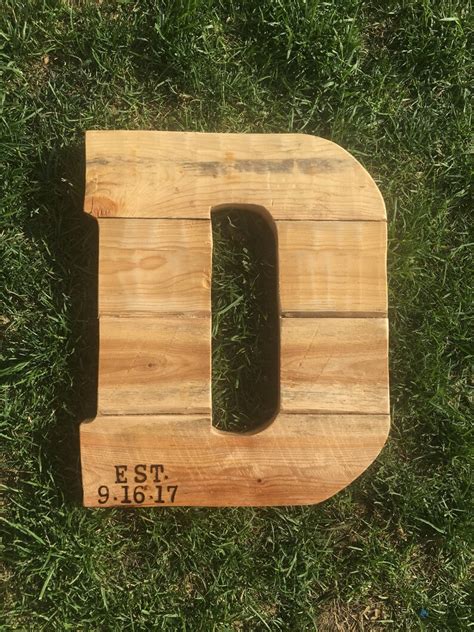 Reclaimed Wood Letter Cutouts - Etsy