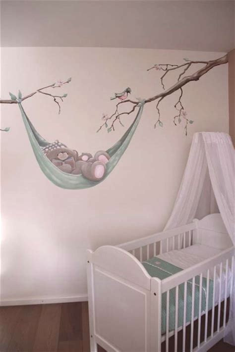 Wandgemälde Wandmalerei Kinderzimmerwandgemälde Mural Wall Painting Nursery W | Baby room decor ...