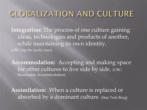 PPT - GLOBALIZATION AND CULTURE PowerPoint Presentation, free download - ID:3728990