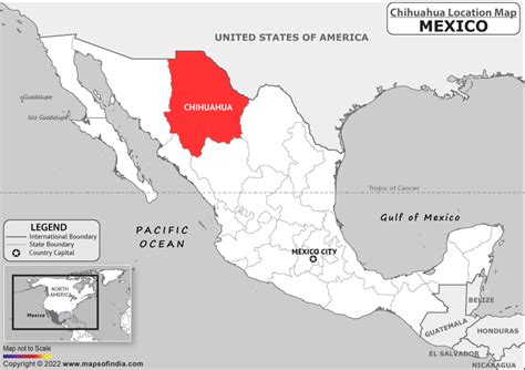 Where is Chihuahua Located in Mexico? | Chihuahua Location Map in the ...