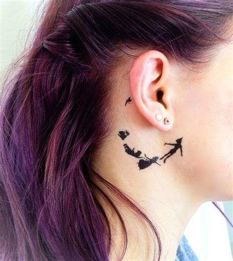 2 Flying Peter Pan Temporary Tattoos Smashtat - Etsy