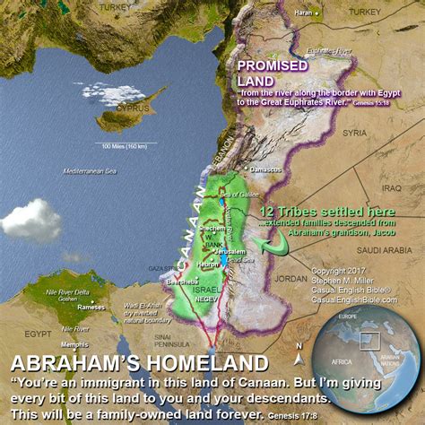 Israel is a tiny part of the Promised Land - Stephen M. Miller