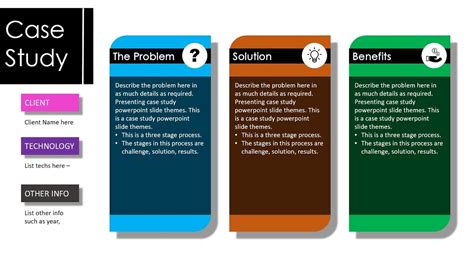 Case Study Design 1 | Animated PowerPoint Slide Design Tutorial for Project Management ...