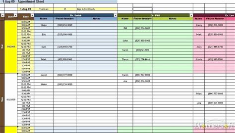 Medical Appointment Scheduling Template | Stcharleschill Template