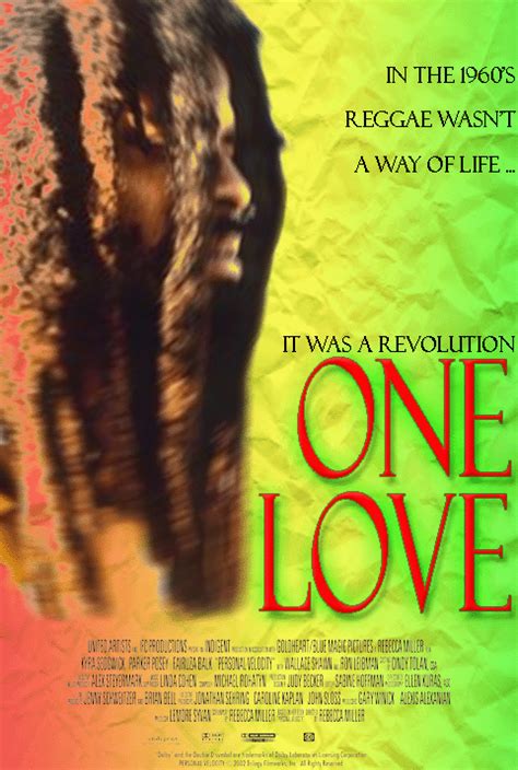 One Love - Movie Poster by fauxster on deviantART