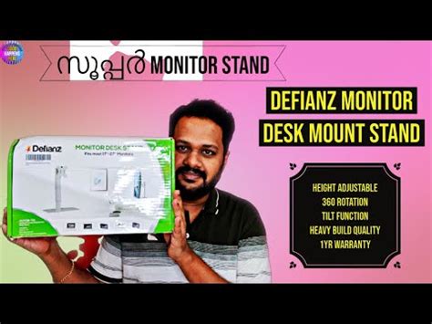 എൻ്റെ Gaming Monitor Stand - Best Monitor Stand - Defianz Freestanding Monitor Desk Stand - 10 ...
