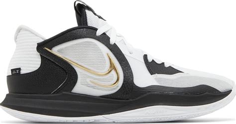 Buy Kyrie Low 5 'White Black Metallic Gold' - DJ6012 101 | GOAT