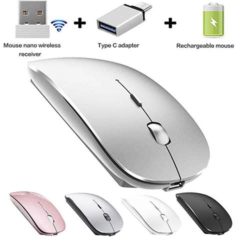 Amazon.com: Wireless Mouse for MacBook Air/Pro Wireless Mouse for ...