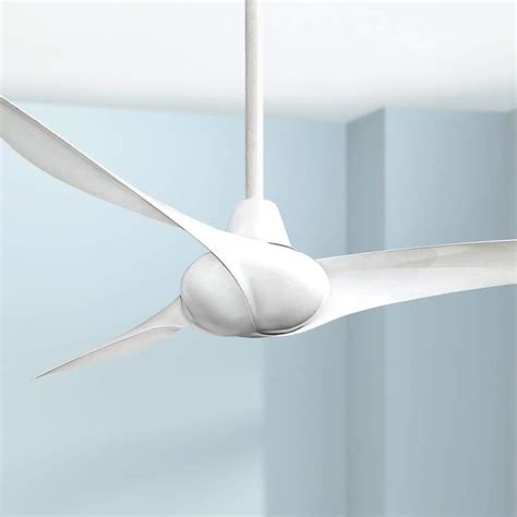 52" Minka Aire Wave White Ceiling Fan - #2X916 | Lamps Plus