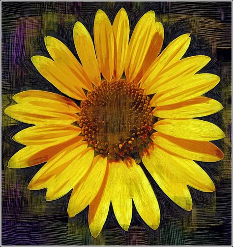 All This Is That: Painting: Flowers No. 25 - Sunflower