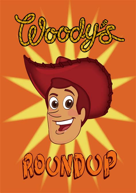 Woody’s roundup POSTER TOY STORY修正版 トイストーリー ポスター | トイストーリーグッズコレクション