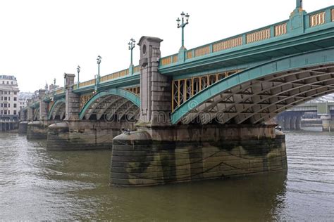 Southwark Bridge London stock photo. Image of arch, england - 149824672