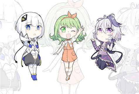 gumi, flower, flower, kafu, and gumi (vocaloid and 2 more) drawn by yu_ying_(puuarfmm0qqcw1f ...