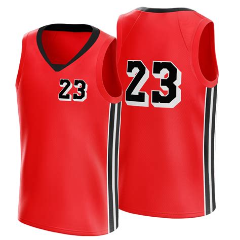 Red Basketball Jerseys | Dunk