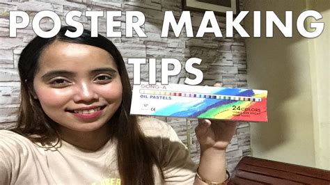 POSTER MAKING TIPS - YouTube